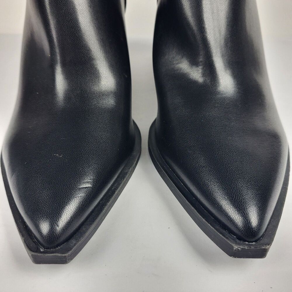 BP Loren Women's Pointy Toe Ankle Boots Black Zip Size 7M - Picture 8 of 12